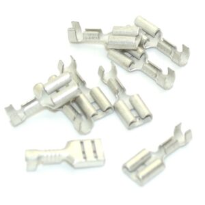 Flachsteckhülse 1,5-2,5/6,3mm verzinnt