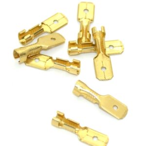 Flachstecker 1,5-2,5/6,3mm verzinnt